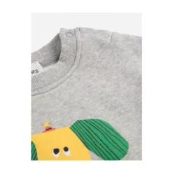 Blije Hond Sweater Grijs Biologisch Katoen