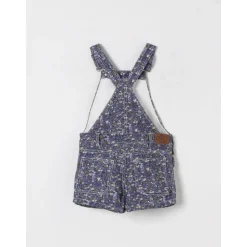 Bloemen Denim Overall Shorts