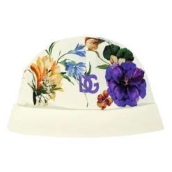 Bloemen Romper Hoed Slabbetje Set