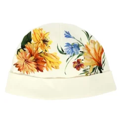 Bloemen Romper Hoed Slabbetje Set