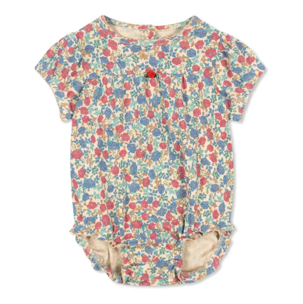 Body met bloemenmotief