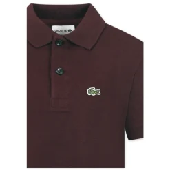 Bordeaux Katoenen Piqué Poloshirt