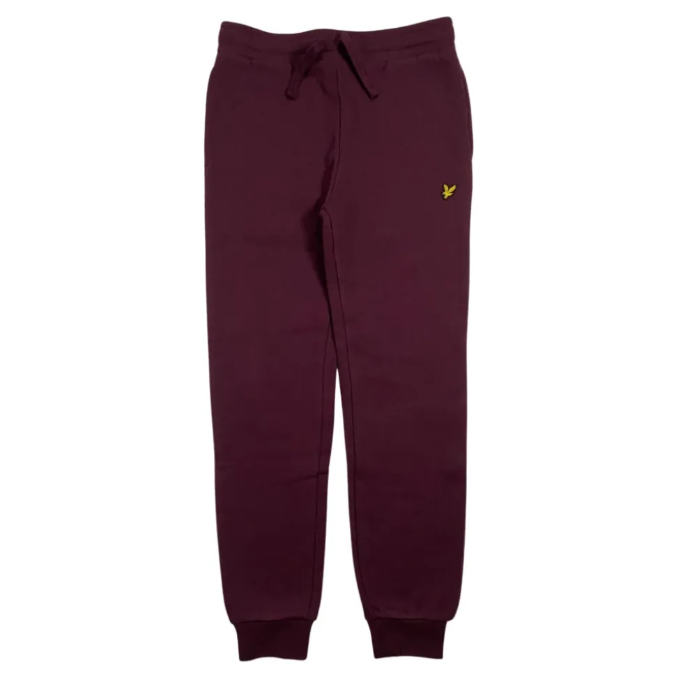 Bordeaux Kinderen Elastische Taille Broek