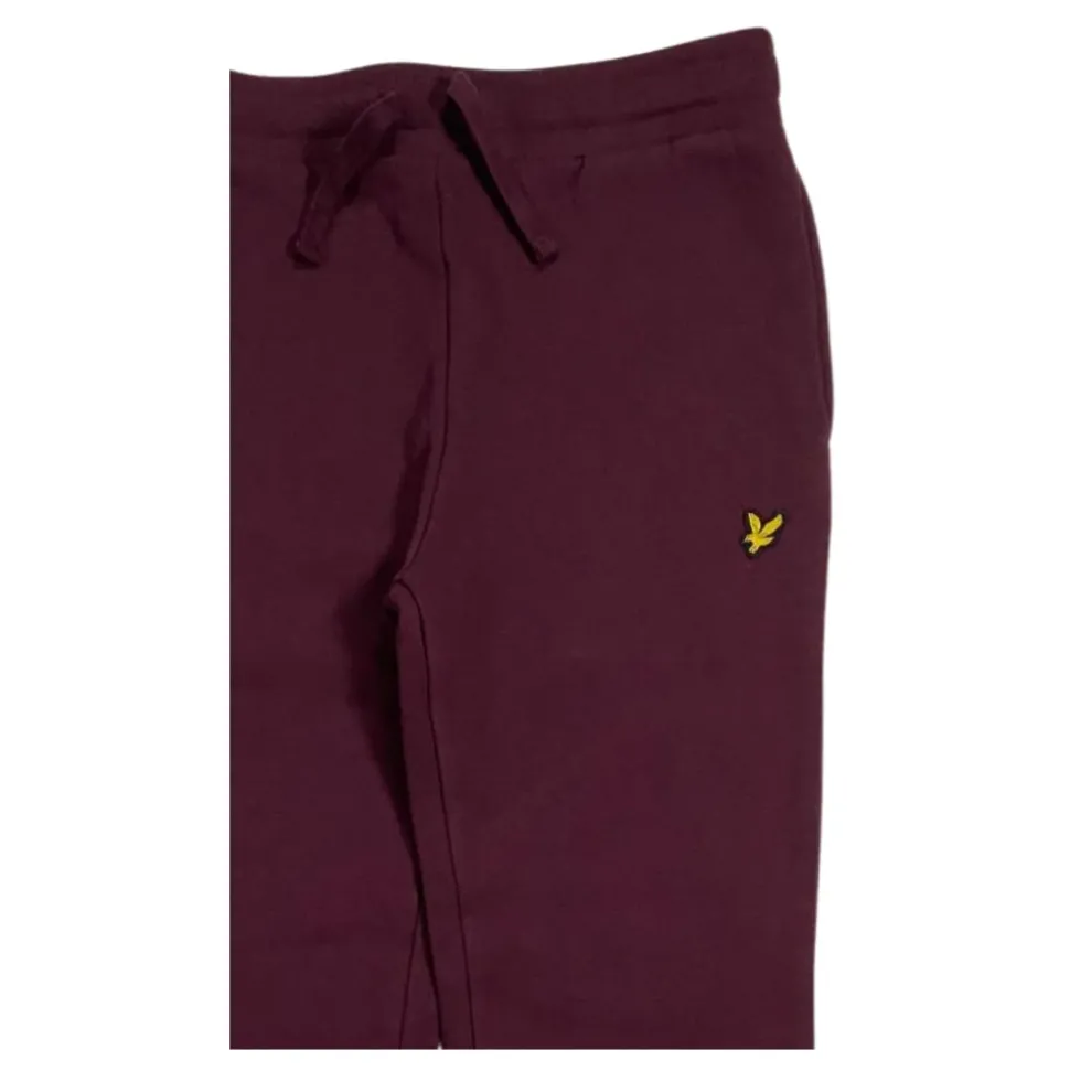 Bordeaux Kinderen Elastische Taille Broek