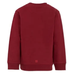 Bordeaux Ronde Hals Sweatshirt met Logo