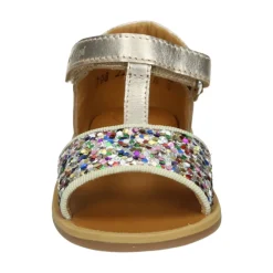 Bronzen Meisjes Sandalen POPPY TAO EASY