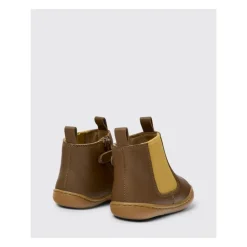 Bruin Leren Chelsea Boots voor Kinderen