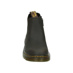 Bruin Leren Jongenslaarzen