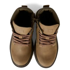 Bruine Bikerlaarzen met Nepbont