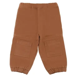Bruine Casual Katoenen Broek