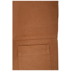 Bruine Casual Katoenen Broek