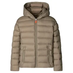 Bruine Kinderen Jackson Gewatteerde Jas