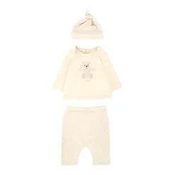 Bruine Kinderjurk Katoen Elastaan