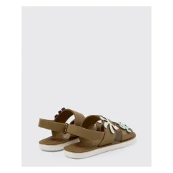 Bruine Kindersandalen met Applicaties