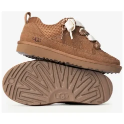 Bruine Lowmel Trainers met Webbing Strap