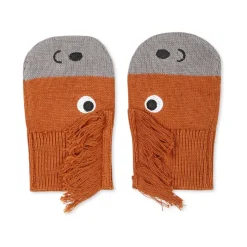 Bruine Paardhandschoenen met Franje