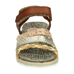 Bruine Sandalen met Rubberen Zool