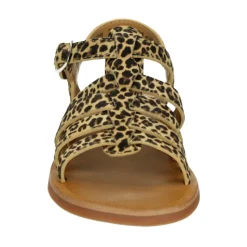 Bruine Strap Sandalen