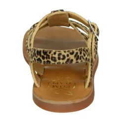 Bruine Strap Sandalen