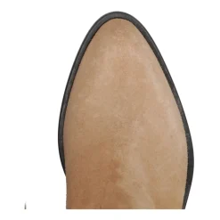 Bruine Suède Camperos Laarzen met Logo