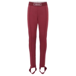 Burgundy Leggings '90 Vintage Logo