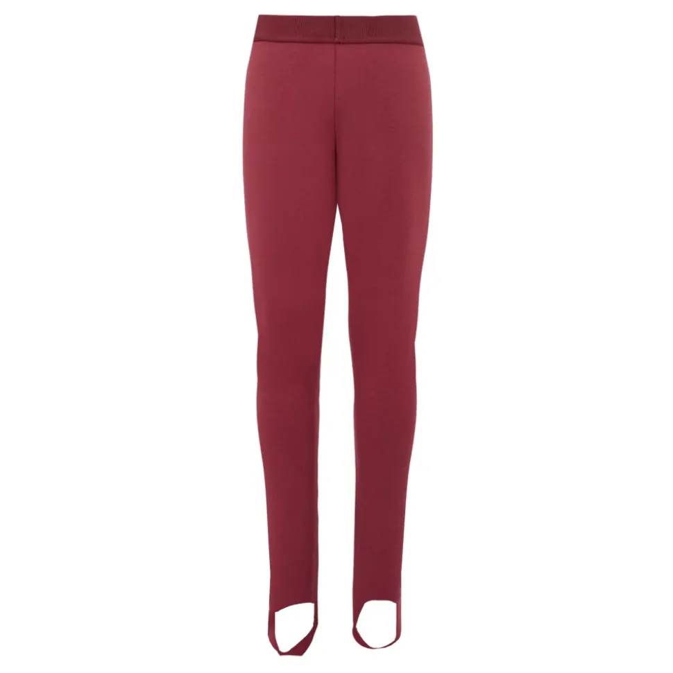 Burgundy Leggings '90 Vintage Logo