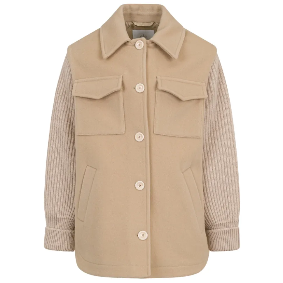 Cappotto con Cintura Lana