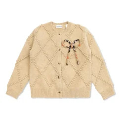 Cardigan met applicatie