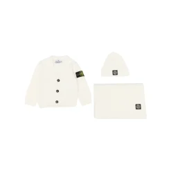 Cardigan, Sjaal en Muts Set