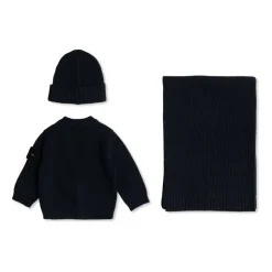 Cardigan, Sjaal en Muts Set