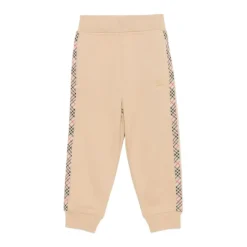 Check Trim Katoenen Joggingbroek