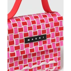 Checkerboard Mini Trunk Tas
