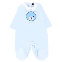 Chenille Babygrow met Bear Borduurwerk
