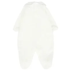 Chenille Rompers met Teddybeer Borduurwerk