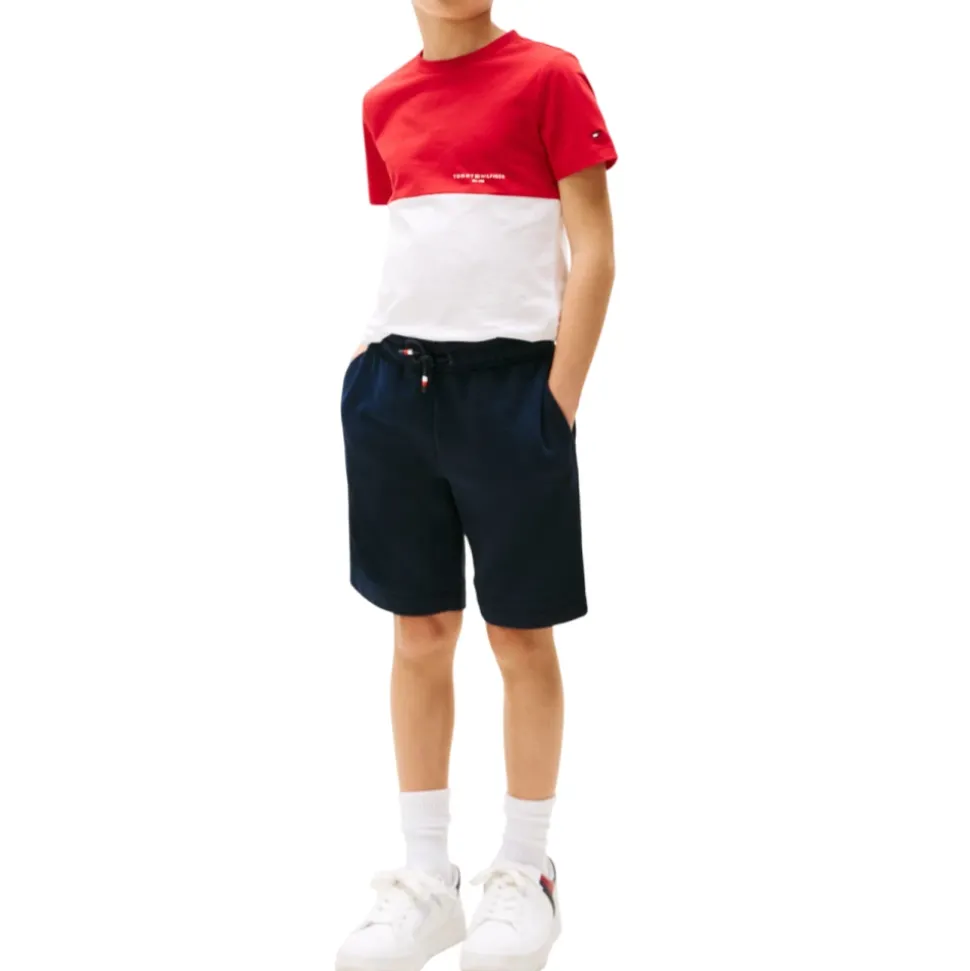 Color Block Pak met Vlag Borduursel