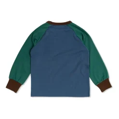 Color Block Raglan Sleeve Tee