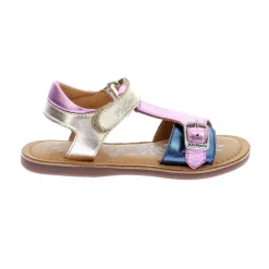 Comfort Sandalen Diazz Leer Klittenbandsluiting