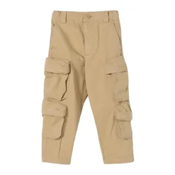 Comfortabele cargobroek van twillstof met meerdere zakken