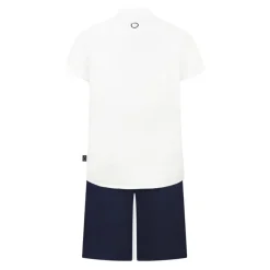 Completo Sportivo Linnen Overhemd & Bermuda Set