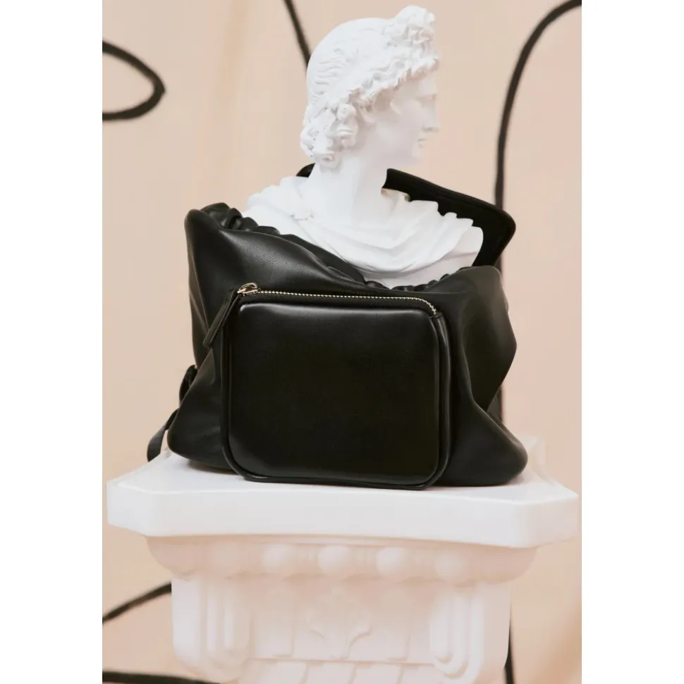 Contrast Logo School Rugzak