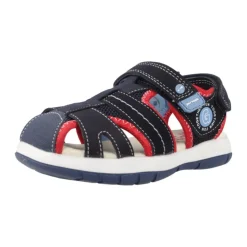 Coole blauw en rode kindersandalen