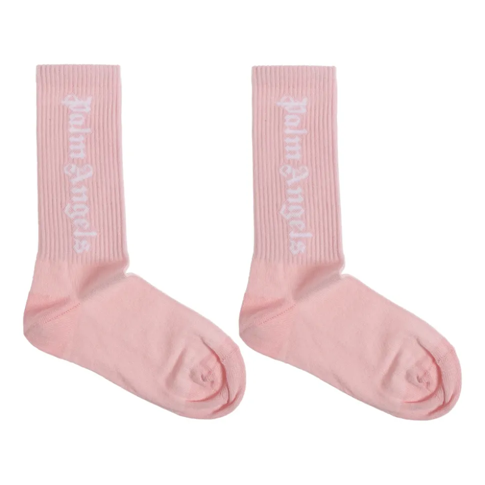 Cotton Logo Socks