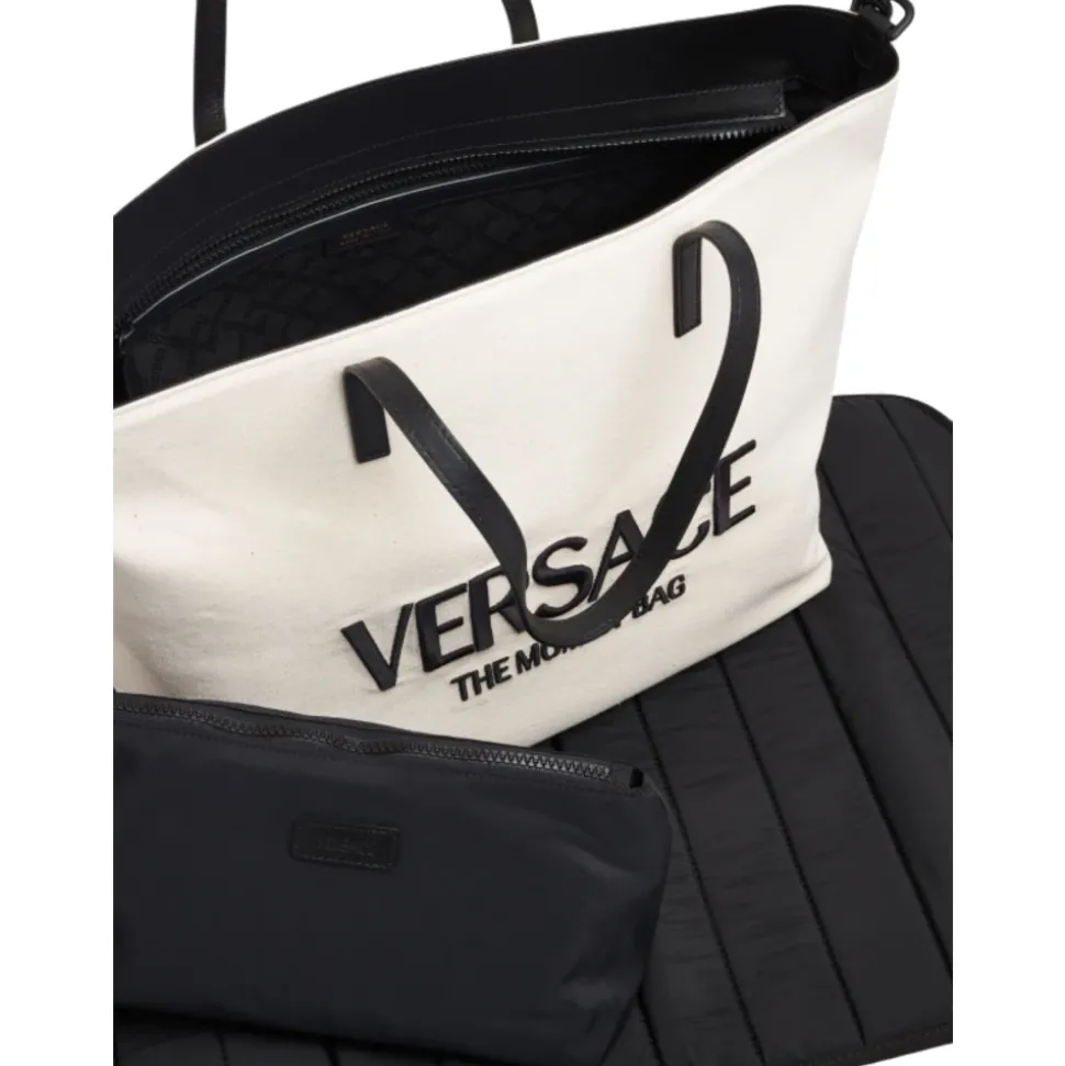 Crème Tote tas voor pasgeborenen