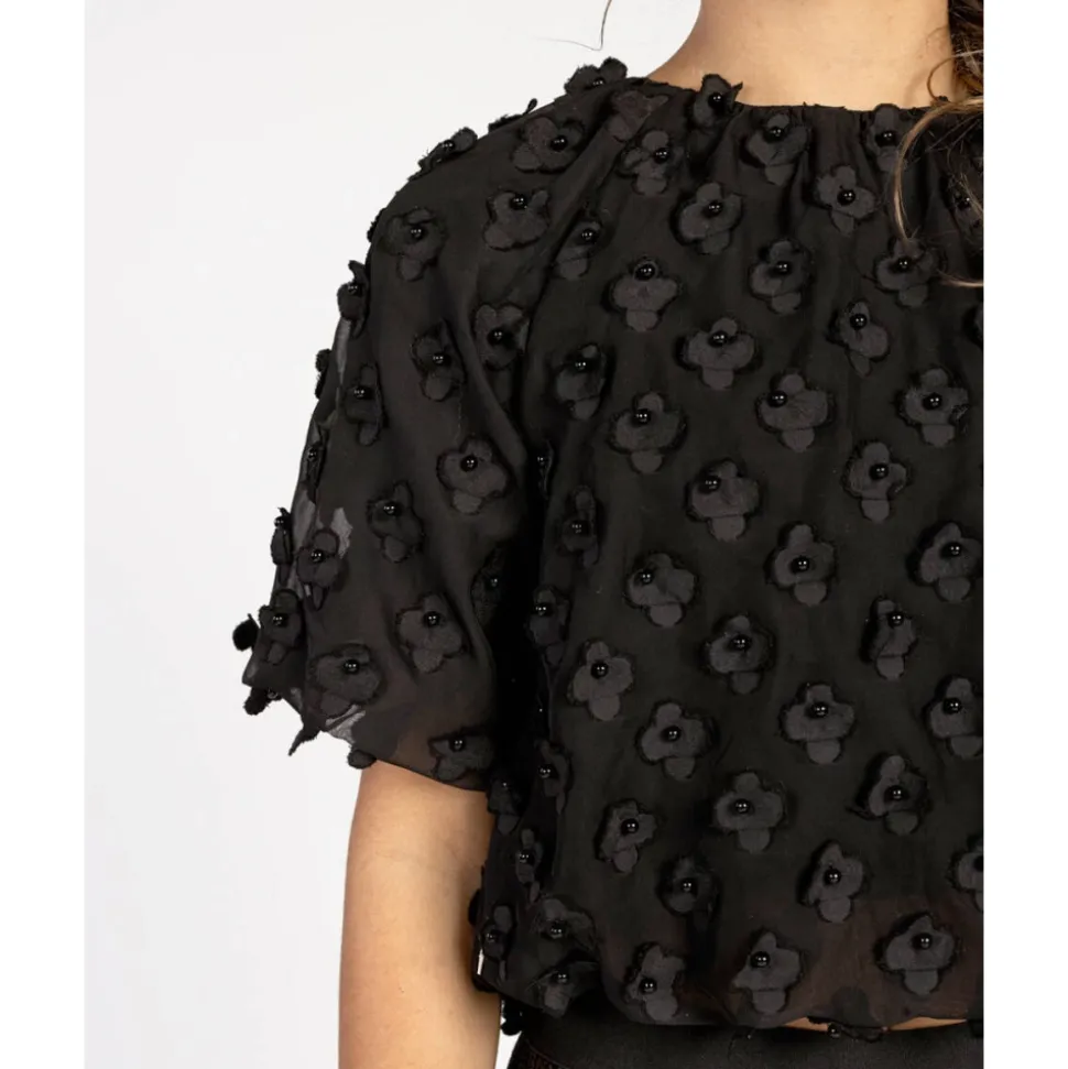 DELANY Flower PES Top