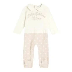 3-delige Geschenkset in Jersey met Polkadotprint