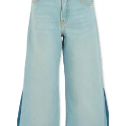 Denim Five-Pocket Jeans met Blauwe Details