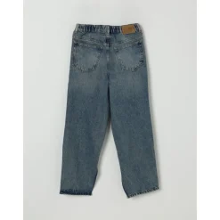 Denim Jeans met Split Zoom