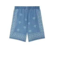 Denim Medusa Bandana Kinderen Shorts