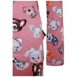 Dierenprint Roze Katoenen Pyjamaset