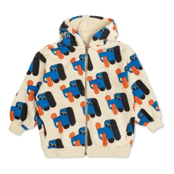 Doggy Mate All Over Zipped Hoodie